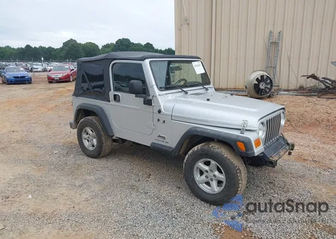 2003 Jeep Wrangler X from USA, damaged, VIN 1J4FA39S83P347529